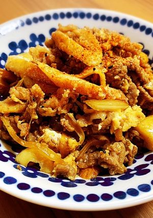 牛肉とちくわのしぐれ煮-レシピのメイン写真