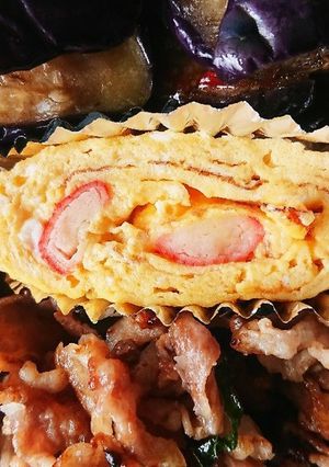 お弁当★カニかまチーズ玉子焼き★-レシピのメイン写真