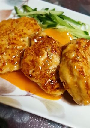 水切り不要！ふわふわ♡鶏肉と豆腐のつくね-レシピのメイン写真