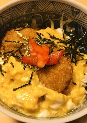コロッケ&トロトロ半熟玉子丼-レシピのメイン写真