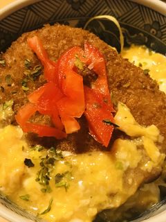 ミンチカツ&トロトロ半熟玉子丼-レシピのメイン写真