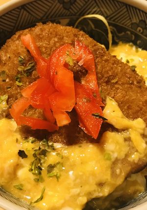 ミンチカツ＆トロトロ半熟玉子丼-レシピのメイン写真