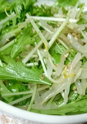 もやしと水菜のナムル-レシピのメイン写真