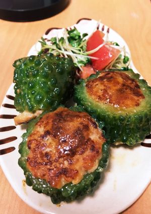 ジューシー☆ゴーヤの肉詰め-レシピのメイン写真