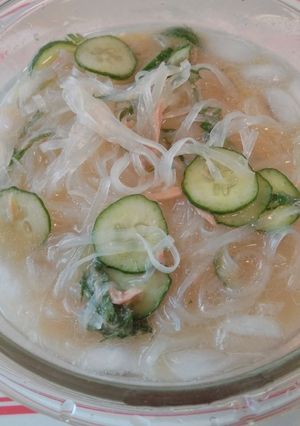 葛切りの冷や汁-レシピのメイン写真