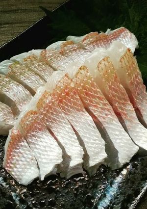 鯛の湯引き造り-レシピのメイン写真