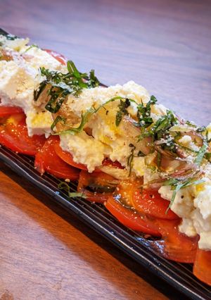 簡単でさっぱりトマトと豆腐の香味サラダ-レシピのメイン写真