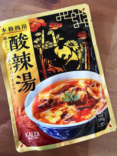 カルディの酸辣湯サンラータンで玉子丼-レシピのメイン写真