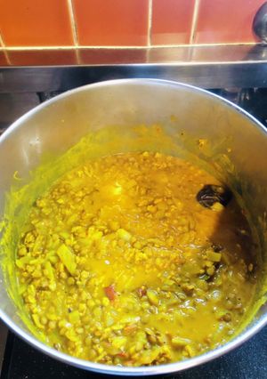moong dal レンズ豆カレー-レシピのメイン写真