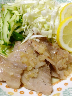 豚肉の塩レモン炒め-レシピのメイン写真