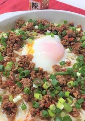 ハリッサ味の豆乳坦々ソーメン-レシピのメイン写真