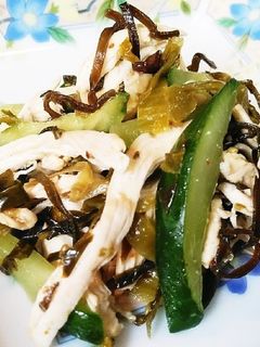 高菜の油炒めと鶏肉の和え物-レシピのメイン写真