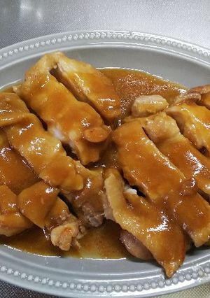 鶏もも肉の味噌煮-レシピのメイン写真