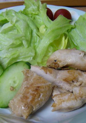 ささみのにんにく醤油風味-レシピのメイン写真