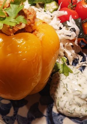 パプリカのドルマ-レシピのメイン写真