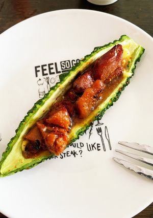 ゴーヤと焼き鳥缶-レシピのメイン写真