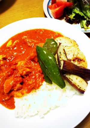 夏バテ防止に！手作りバターチキンカレー-レシピのメイン写真