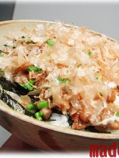 納豆+目玉焼き☆丼☆-レシピのメイン写真
