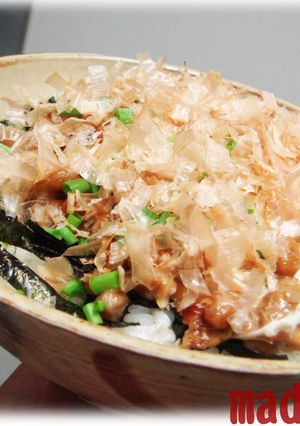 納豆＋目玉焼き☆丼☆-レシピのメイン写真