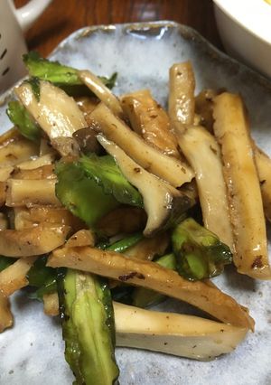 四角豆と竹輪とエリンギの炒め物-レシピのメイン写真