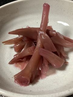 茎茗荷の甘酢漬-レシピのメイン写真