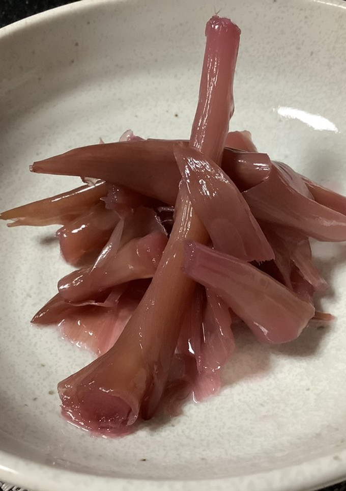 茎茗荷の甘酢漬-レシピのメイン写真