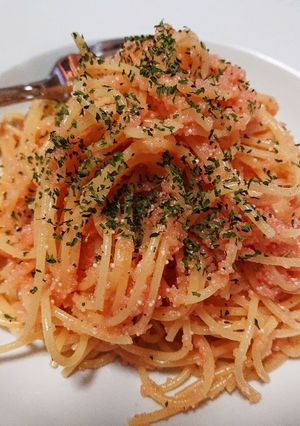 明太子たっぷり！贅沢ソースパスタ-レシピのメイン写真