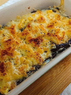 簡単おかず!なすのマヨコーンチーズ焼き-レシピのメイン写真