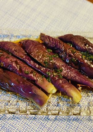 カンタン！冷やして食べる蒸し茄子-レシピのメイン写真