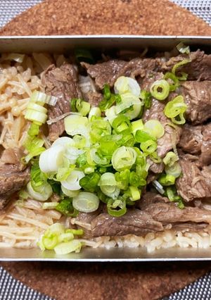 メスティンで焼肉のタレ炊き込みご飯-レシピのメイン写真