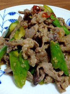 牛肉とたたきキュウリの炒めマリネ-レシピのメイン写真