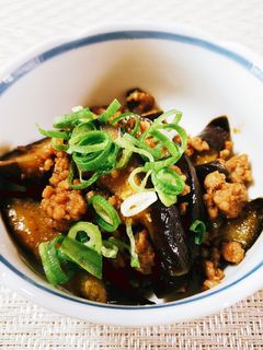 なすと豚ひき肉の味噌炒め-レシピのメイン写真