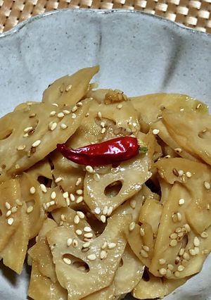 れんこんのきんぴら-レシピのメイン写真