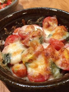 ミニトマト大量消費!簡単チーズ焼き✨-レシピのメイン写真