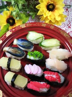 簡単バカ受け漬け物寿司-レシピのメイン写真