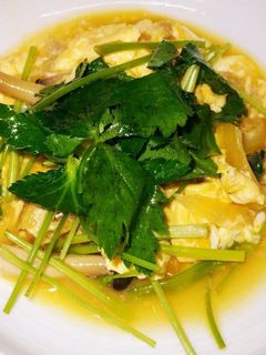 節約☆簡単☆油揚げとしめじの卵とじ☆-レシピのメイン写真