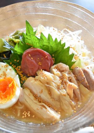 梅しそ冷やし麺-レシピのメイン写真