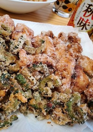おつまみに最高★ゴーヤの唐揚げ-レシピのメイン写真
