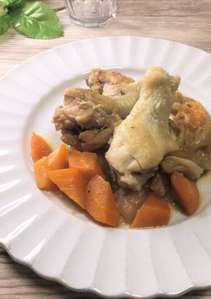 ホットクックde手羽元の酢醤油煮♪-レシピのメイン写真