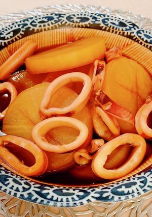 ★お汁も美味しい！イカ大根★-レシピのメイン写真