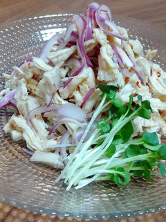 ゆで鶏のヤム(タイ風サラダ)-レシピのメイン写真