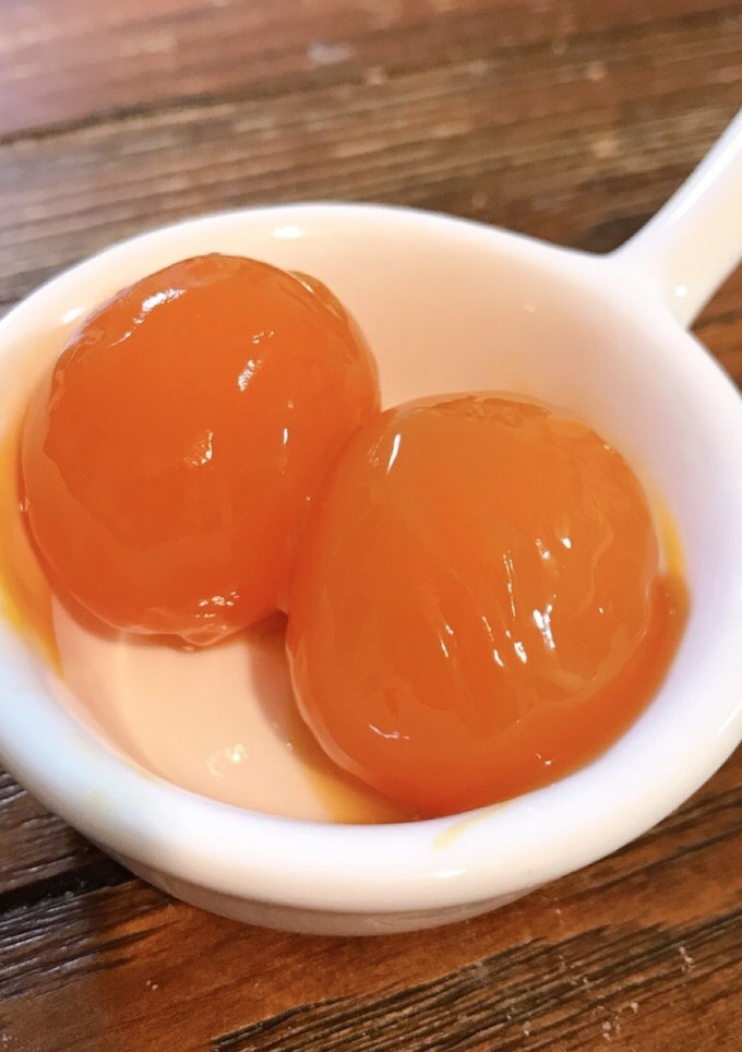 まん丸 黄身だま♡冷凍卵黄の醤油漬け-レシピのメイン写真