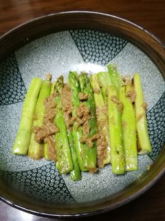 アスパラのごま和え-レシピのメイン写真