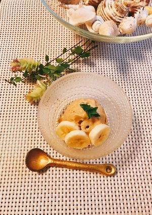黒糖ときな粉のアイスクリーム✨-レシピのメイン写真