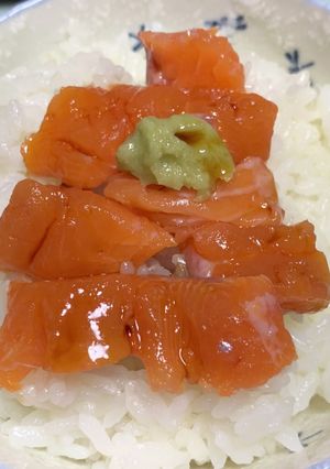 【幻の魚】ビワマス丼-レシピのメイン写真