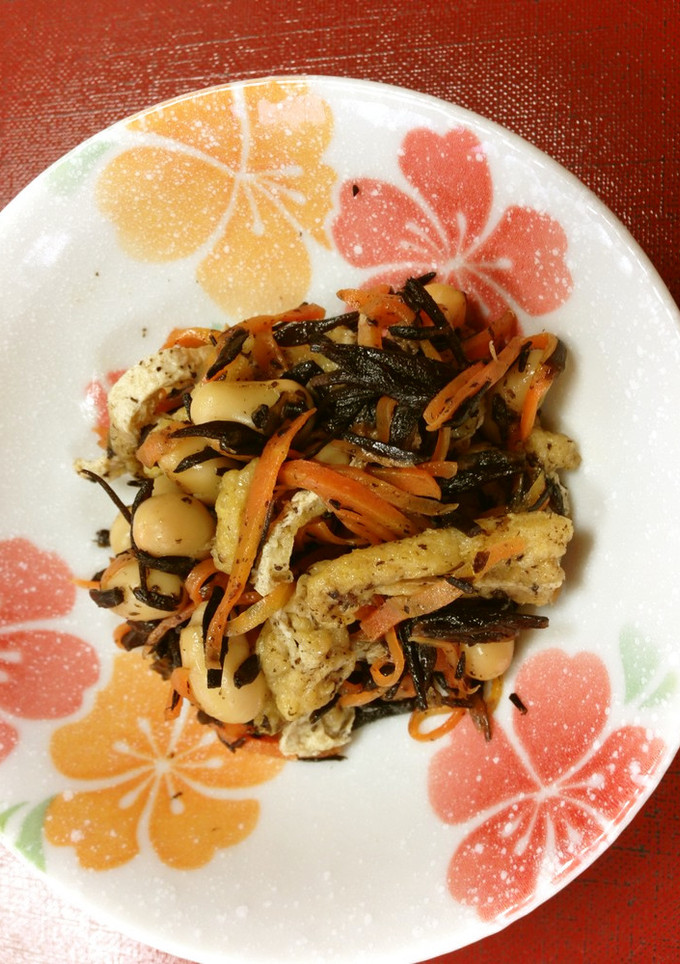 大豆とひじきの煮物-レシピのメイン写真