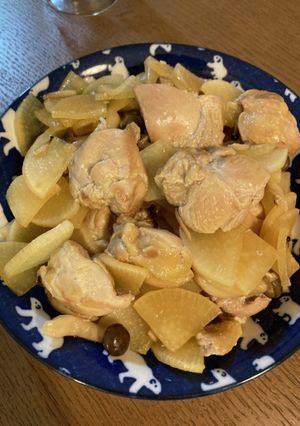 鶏もも大根でいつもとちょっと違う甘辛炒め-レシピのメイン写真