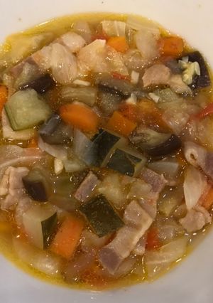 たっぷり野菜のミネストローネ-レシピのメイン写真