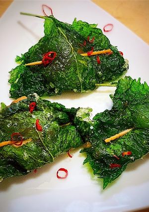 鶏肉嫌いが鶏肉好きになる大葉包み揚げ-レシピのメイン写真