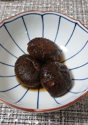 しいたけの甘辛煮～うどんやお弁当に～-レシピのメイン写真